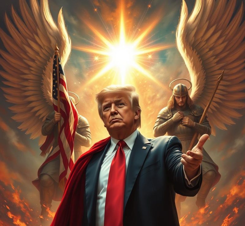 CHOSEN! Witnessing a New Dawn! Američki predsjednik Trump štit protiv zla i svjetionik nade za one koji traže mir