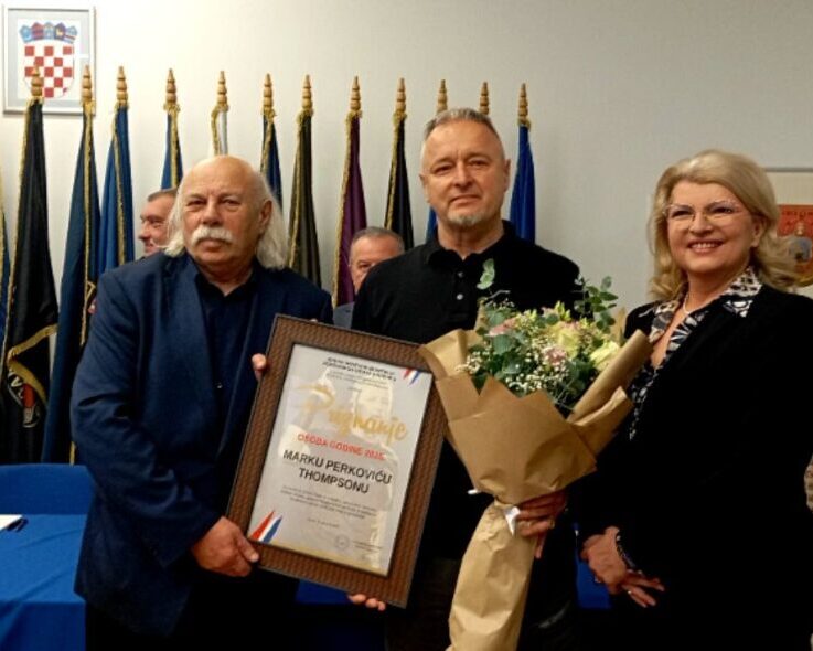 Dan za pamćenje, osoba godine 2025! Thompson zahvalio Bogu svemogućemu, hrvatskim veteranima i svojim slušateljima