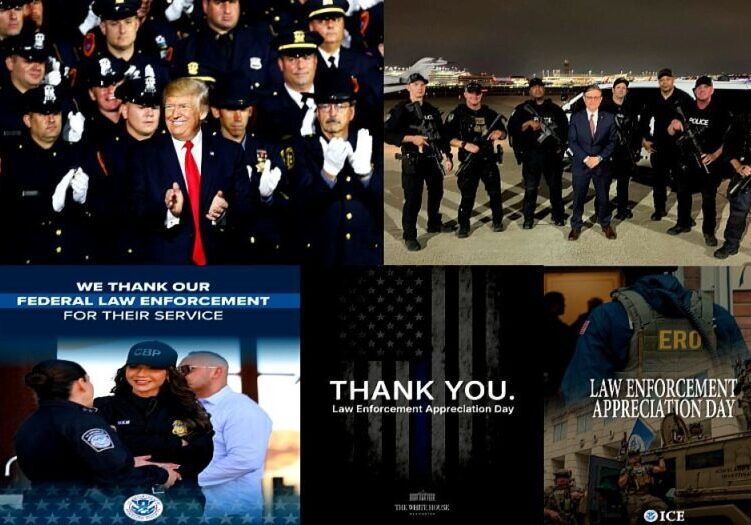 America Honoring Heroes, A Message of Gratitude for U.S. National Law Enforcement Appreciation Day! Sretan Nacionalni dan zahvalnosti za rad policije