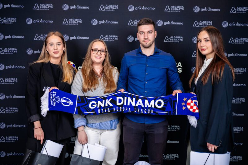 Studenti Sveučilišta Algebra Bernays predstavili projekte izrađene za GNK Dinamo Zagreb