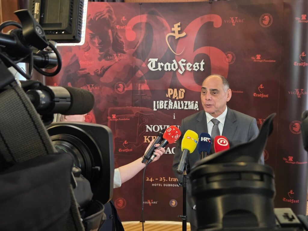 (FOTO i VIDEO) TradFest 2026 The Rise of Christian Nations! James Carafano govorio je o utjecaju američke politike i globalnih odnosa na položaj Hrvatske