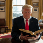 (VIDEO) America Reads the Bible! TRUMP ČITAO SVETE SPISKE IZ OVALNOG URED: “The Lord Appears to Solomon”