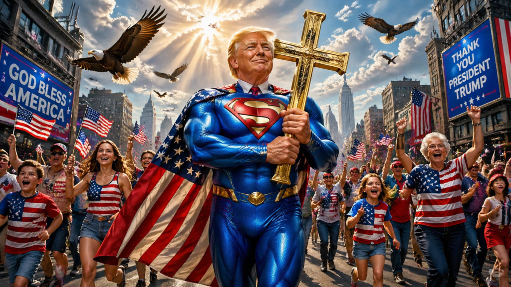 Finding Strength in Faith, America is Returning to its Spiritual Roots! Trump, junak kršćanstva modernog doba