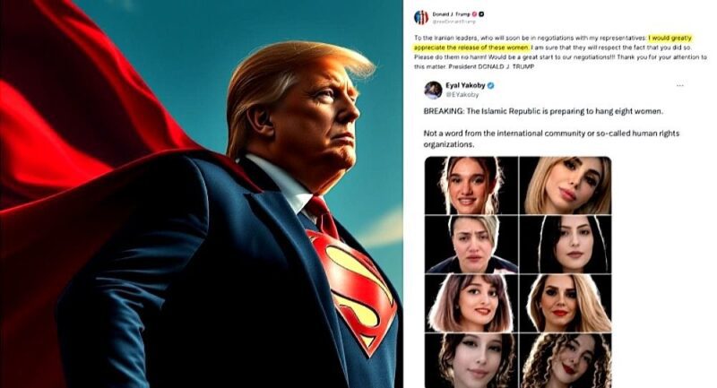 A Plea for Human Rights! Trump poziva na oslobađanje osam iranskih žena pred mirovne pregovore