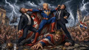 Is It Time to Confront the Autocracy? Zar nije vrijeme da američki “Orao” predsjednik Trump zaštitnik slabih prepozna da se “zlatno doba” ne može izgraditi na leđima oligarha dok hrvatski građani trpe u tišini