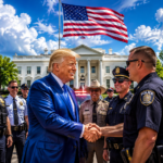 Law and Order is Making America Safer Than Ever! Trumpova nepokolebljiva podrška provedbi zakona