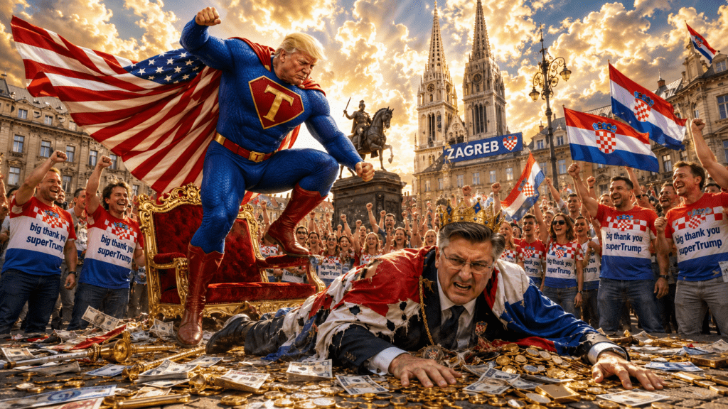The Call for Truth Behind the Curtain, Autocrat Plenković, architect of deception! Hrvatska treba novi put s Trumpovom administracijom