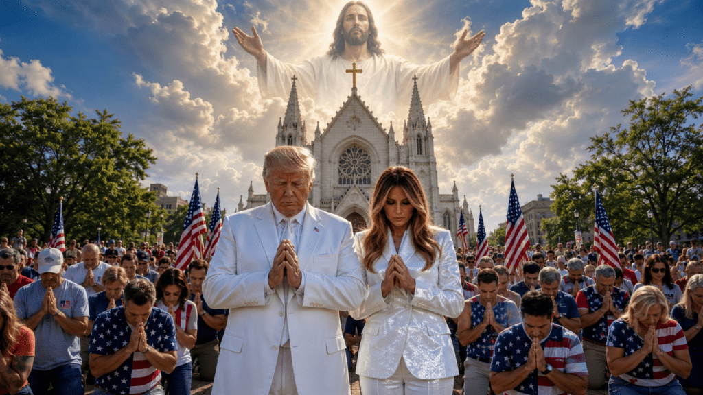 A Message of Faith and Unity! Američki predsjednik Trump: Melania i ja pridružujemo se mnogim kršćanima koji radosno slave rođenje Kristove Crkve