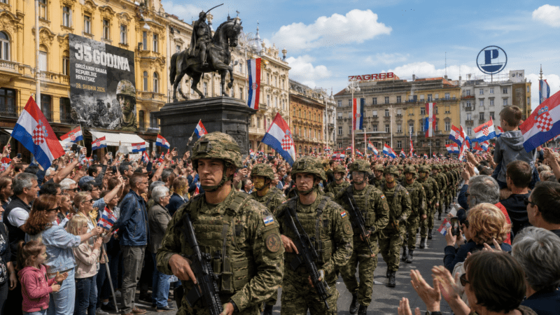 Na 35. obljetnicu Hrvatske vojske, narod se zaustavlja kako bi odao počast onima koji su stajali na prvoj crti -„zaboravljenim” braniteljima