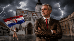 Nino Raspudić i pogled na suverenu Hrvatsku! Tako stoji, svjedok vedrog neba, Vjerujući da je pravda horizont koji možemo dosegnuti prije sumraka i grmljavine