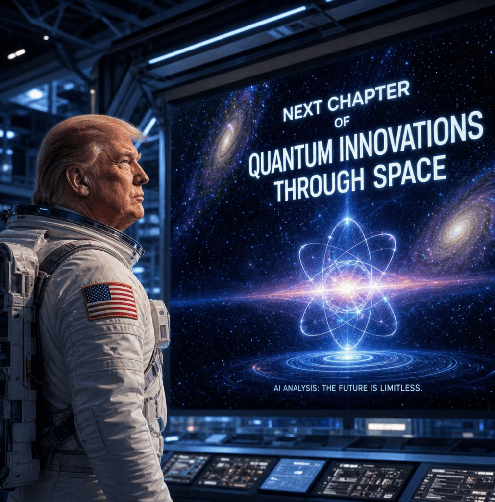 (VIDEO) The Future is Quantum! Predsjednik Trump uvodi sljedeće područje američke inovacije