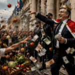 U sjeni demokrature! Hrvatsko tlo Iscrpljeno žeđu pohlepe oligarha, Ovo je portret koji čuvaju iz okvira, Istina koja se skriva iza autokratske PR mašinerije