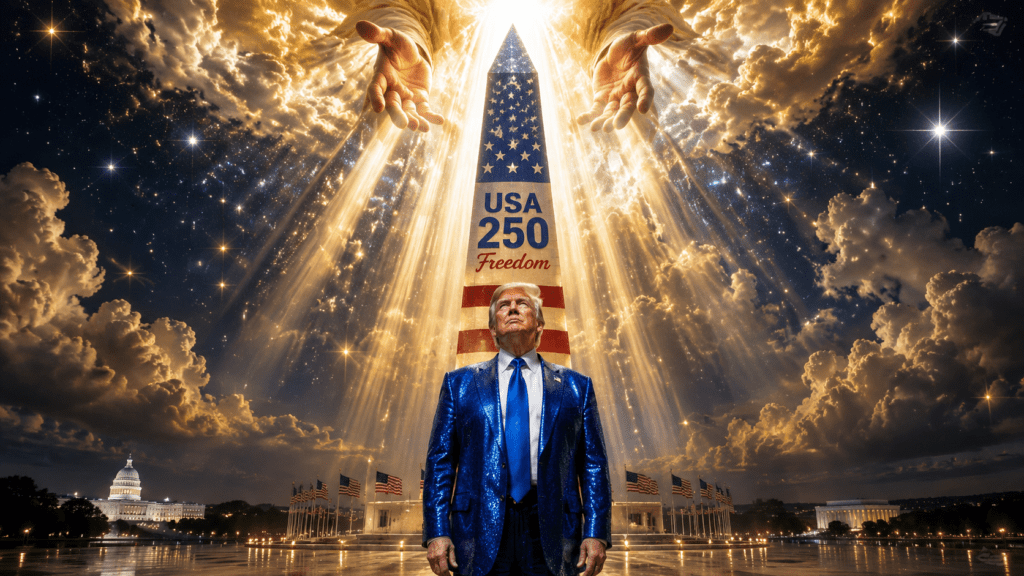Trump stands like a warrior figure, anointed by Almighty God to overthrow the ‘deep satanic state’! Borba da se utišaju šapti straha i da se zamijene postojanom, sigurnošću Božje pravednosti