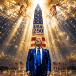 Trump stands like a warrior figure, anointed by Almighty God to overthrow the ‘deep satanic state’! Borba da se utišaju šapti straha i da se zamijene postojanom, sigurnošću Božje pravednosti