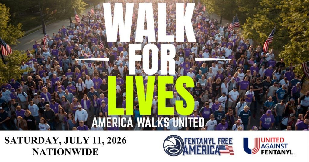 Američka administracija za suzbijanje droga DEA i United Against Fentanyl najavljuju nacionalno partnerstvo za Walk for Lives 2026