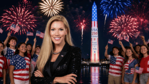 A Message of Freedom Across the Sea! Happy Fourth of July to American Congresswoman Beth Van Duyne