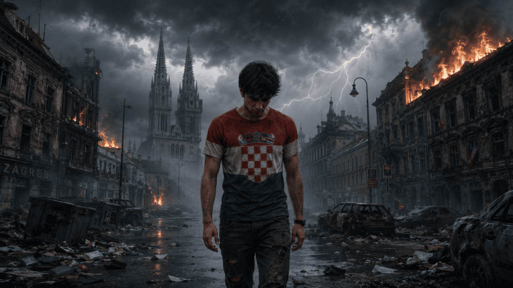 Waking Up from the Democrature! Bog i Hrvati, neka vas zdrav razum spasi! “Mi smo ovo izgradili, Glasali smo za glatke pričalice, Europljane u odijelima, zaštitnike poretka koji su nas izdavali komad po komad dok su nedjeljom citirali Sveto pismo. Kako smo postali tako slijepi?”