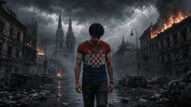 Waking Up from the Democrature! Bog i Hrvati, neka vas zdrav razum spasi! “Mi smo ovo izgradili, Glasali smo za glatke pričalice, Europljane u odijelima, zaštitnike poretka koji su nas izdavali komad po komad dok su nedjeljom citirali Sveto pismo. Kako smo postali tako slijepi?”
