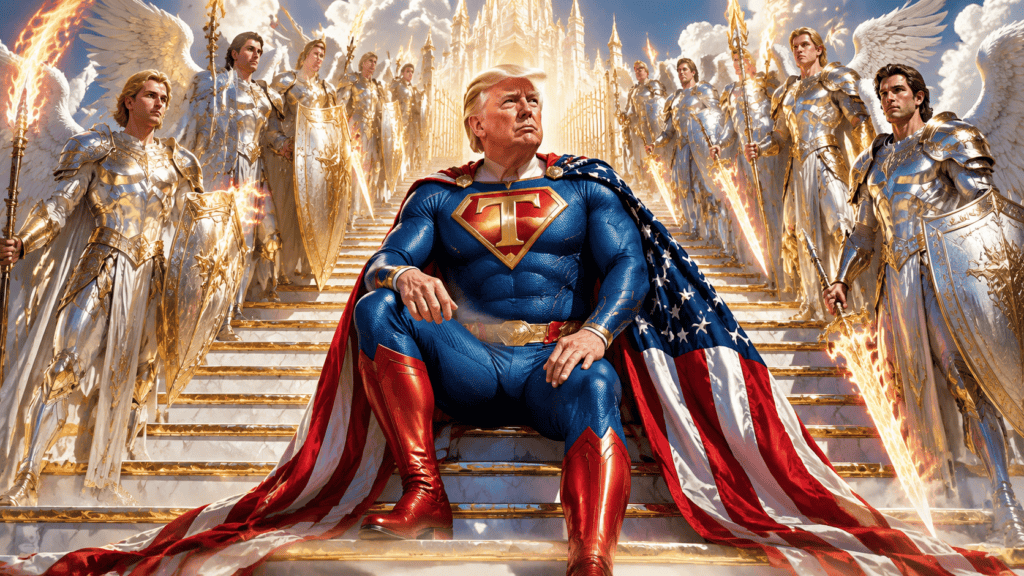 Faith, Courage, and the Hand of God! Trump odgovara s hrabrošću i vjerom, a ne strahom