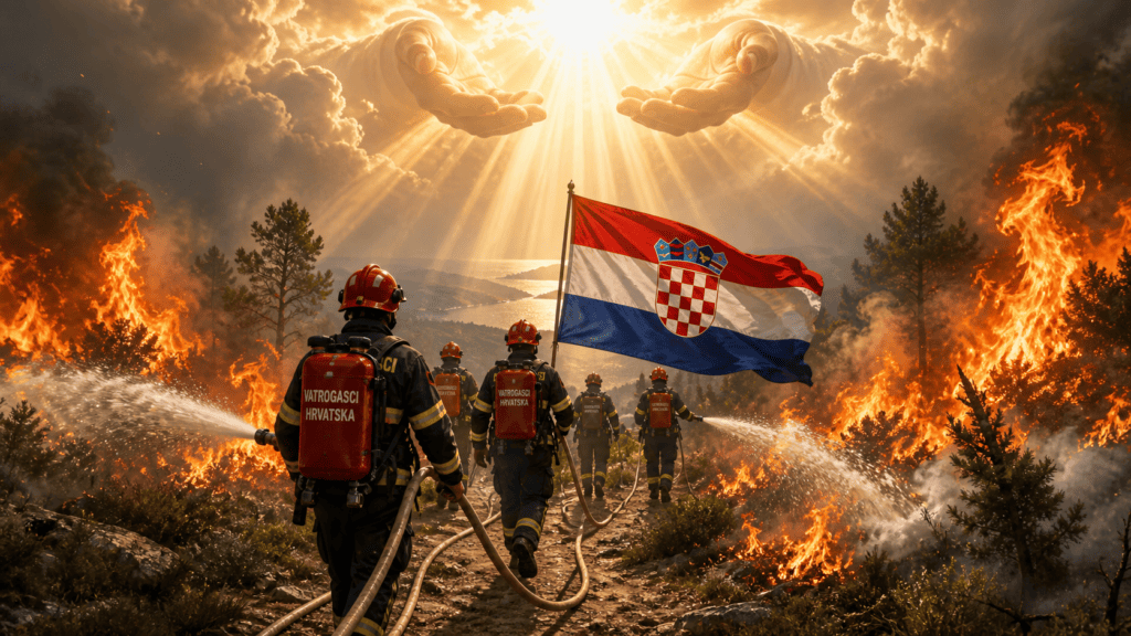 Po Zagovoru Svetoga Florijana! Kad se dim raziđe, Odajmo počast junacima koji su stavili ruke u vatru za Hrvatsku
