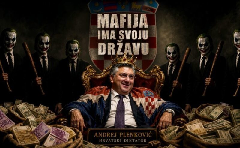 Oh, moj hrvatski narode! Zar ne vidiš fantomske lance Demokrature?