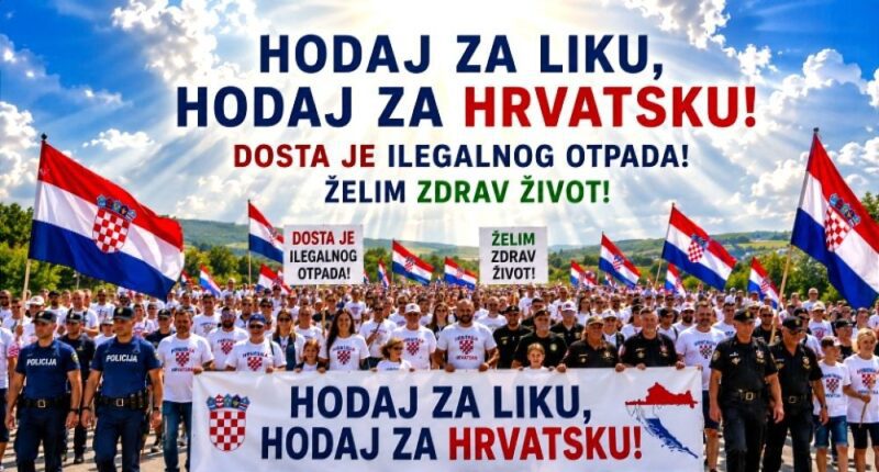 Nestranački i Nepopustljivi! “Hodaj za Liku, Hodaj za Hrvatsku” Zajedno za zdravlje, našu Svetu zemlju i dostojanstvo