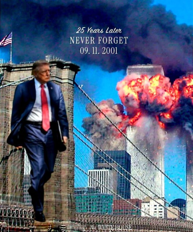 The Nation Marks 25 Years Since 9/11! Američki predsjednik Trump: “Nikada, nikada nećemo zaboraviti”