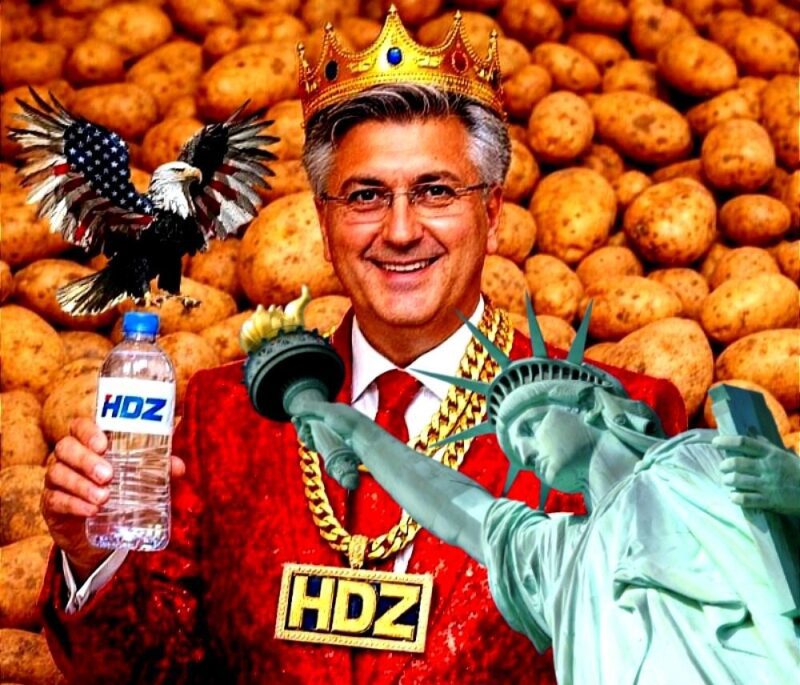 Selling Fog, Spuds, and HDZ Pride! Diktator Plenky, Kralj Krumpirove Farme! Naš Veliki Vođa Osvaja New York