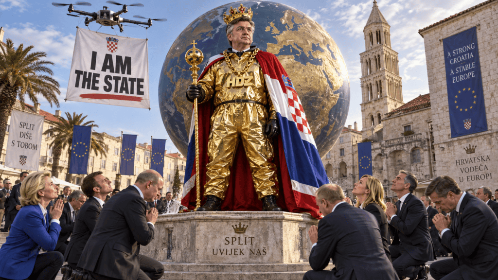 A Rogue’s Gallery of European Illuminati, Long Live the Supreme Ruler! Kako se Plenky okrunisao za cara Mediterana, MED-9 Summit – Kič, krune i zavjere?