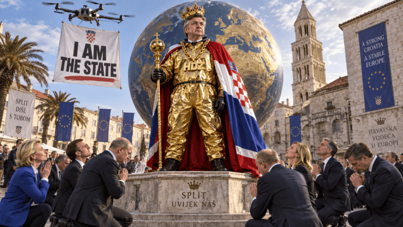 A Rogue’s Gallery of European Illuminati, Long Live the Supreme Ruler! Kako se Plenky okrunisao za cara Mediterana, MED-9 Summit – Kič, krune i zavjere?